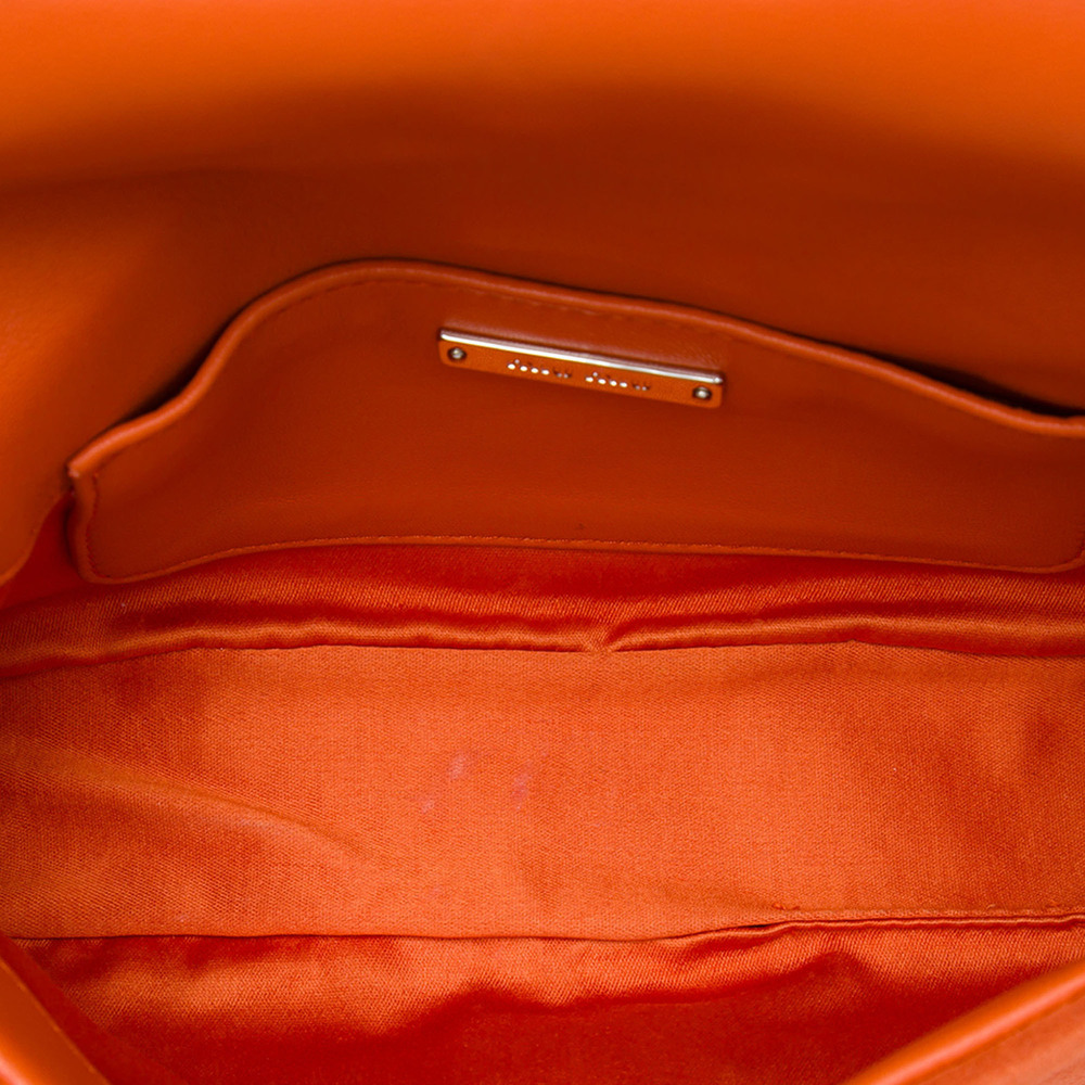 Pre-Loved Miu Miu Crystal Embellished Suede Satchel - Picture 4 of 6